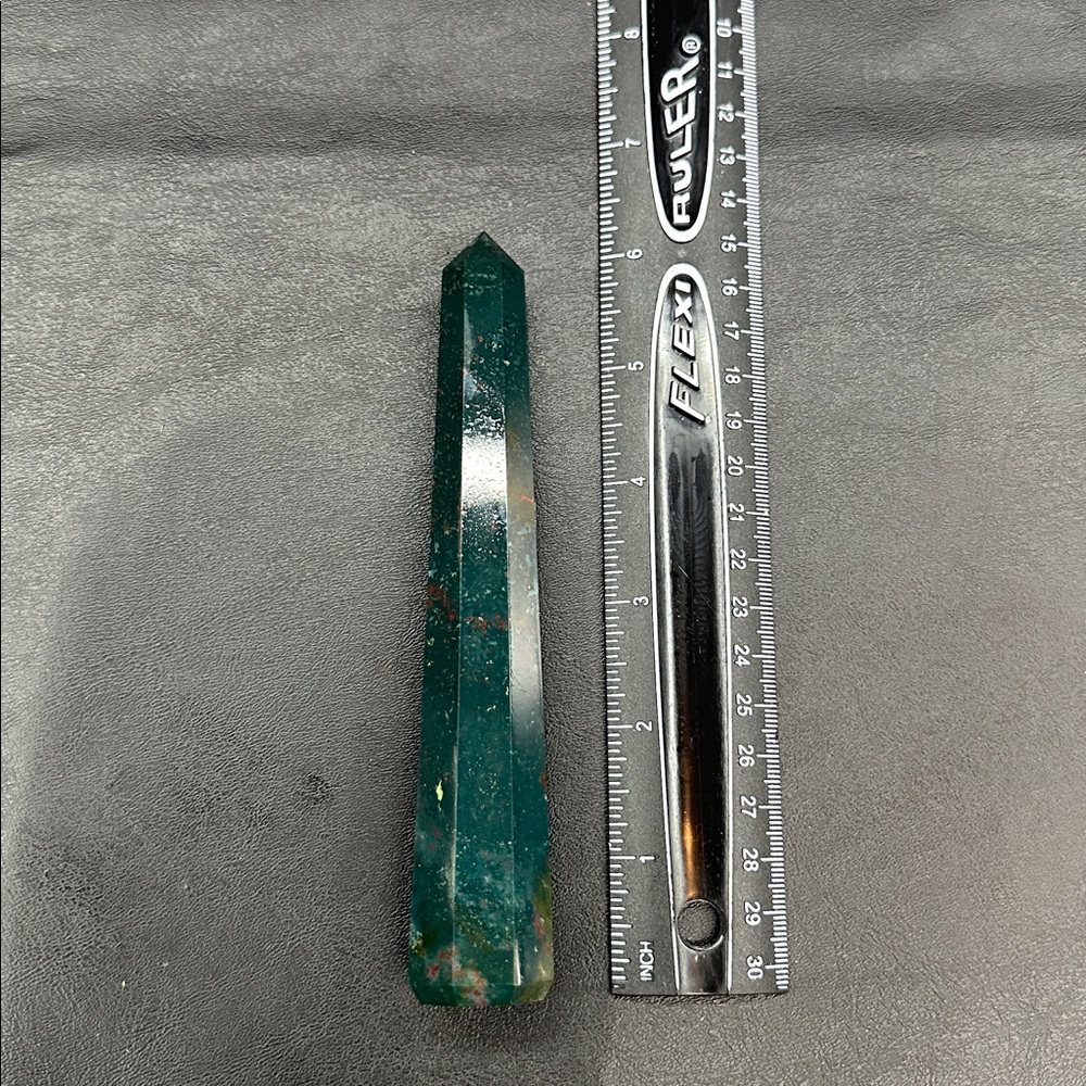 Green Bloodstone Jasper Point